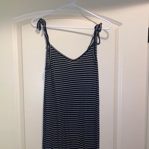 American Eagle Black&White Striped Dress